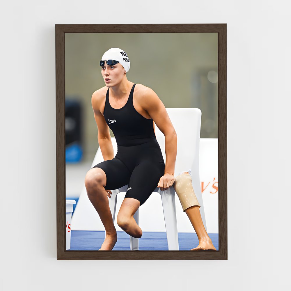 Poster Une Pause Réfléchie – affiche Jeux Olympiques (vue 5)